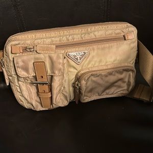 Prada nylon waste bag